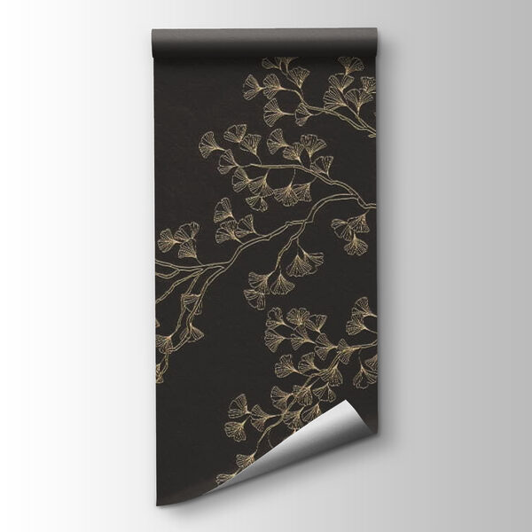 Branch with leaves on it