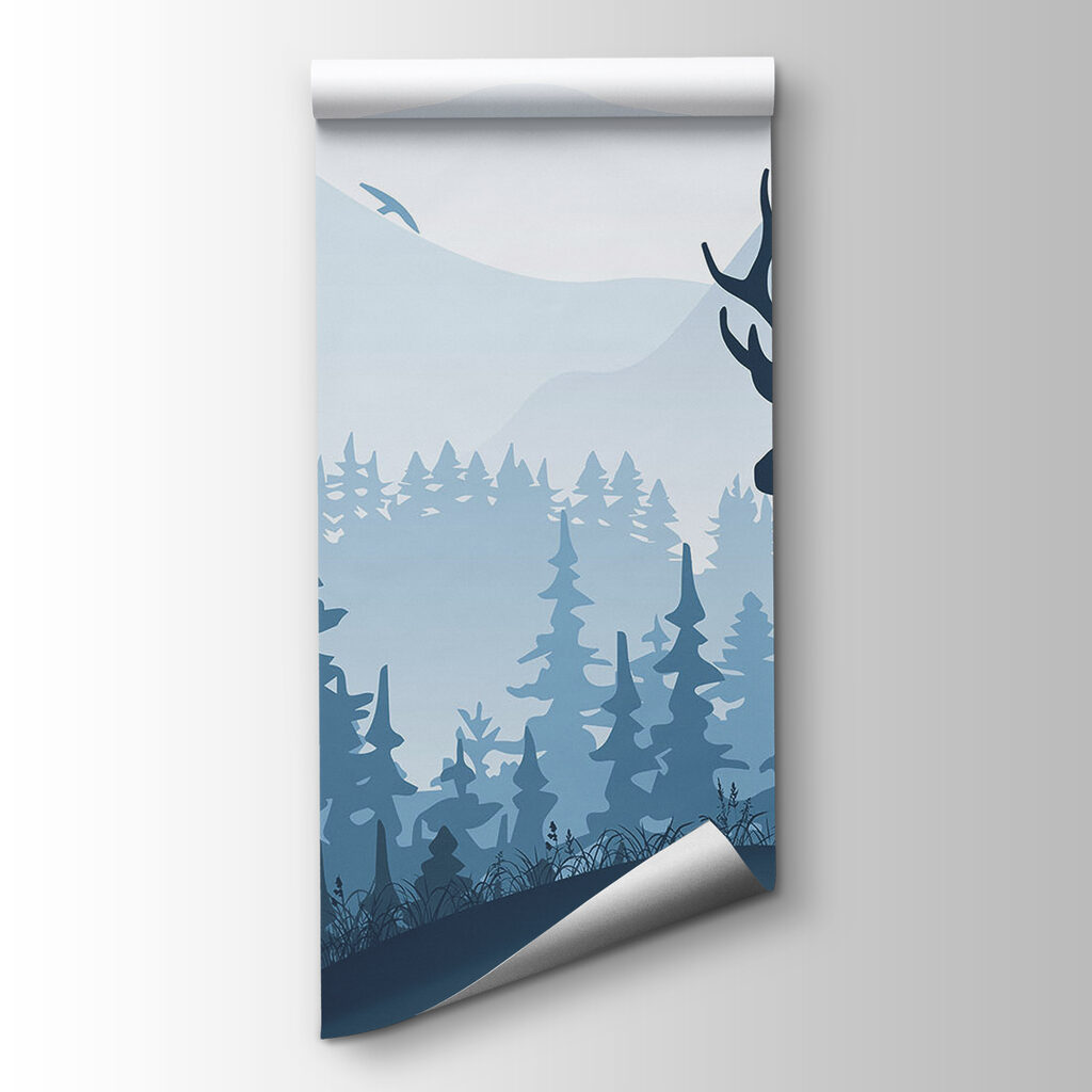 Deer in a forest Deer in a forest