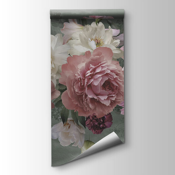 Group of flowers with a butterfly Group of flowers with a butterfly