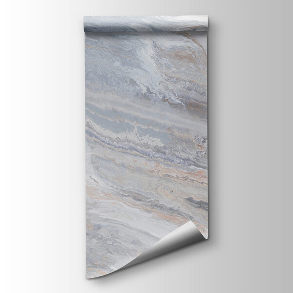 Abstract waves in soft colors Abstract waves in soft colors