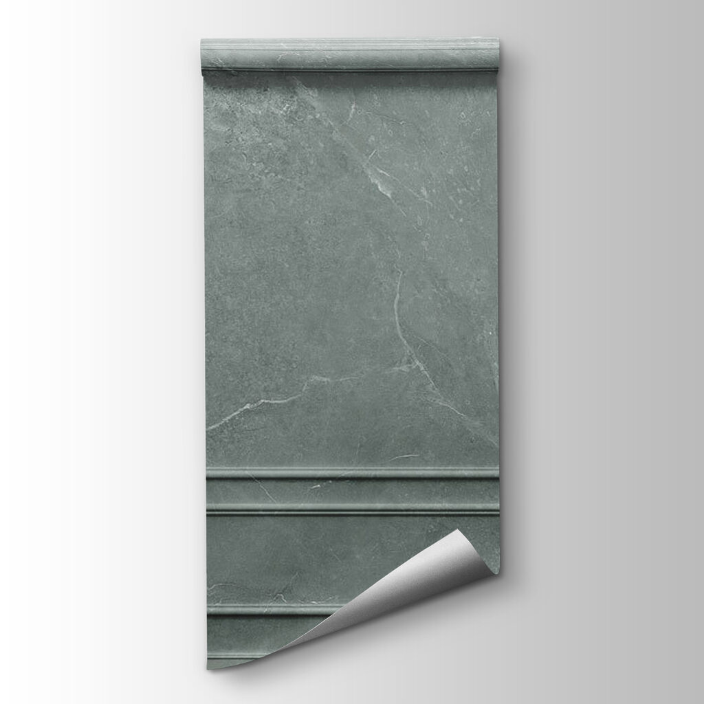 Grey stone wall with square designs Grey stone wall with square designs