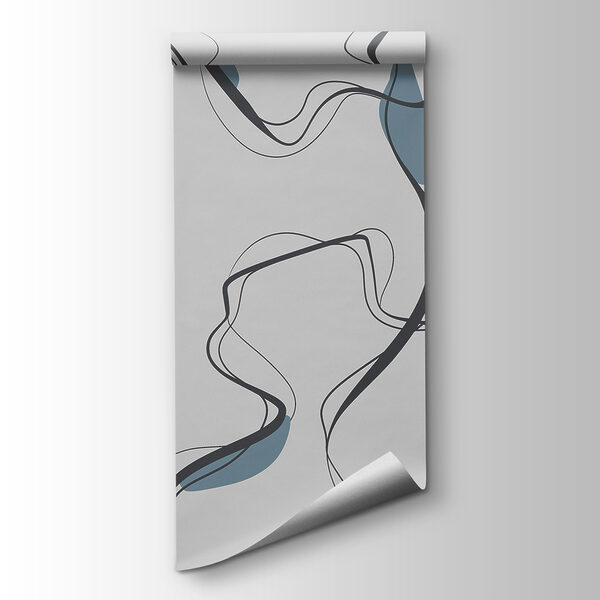 A grey and black lines