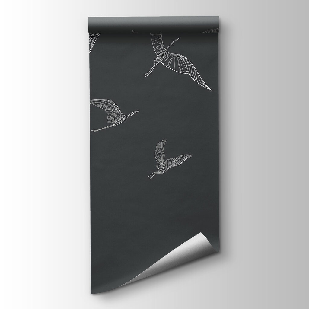 A group of birds flying