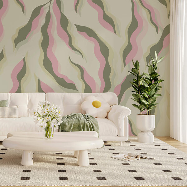 Levelek mintája világos háttér előtt Levelek mintája világos háttér előtt