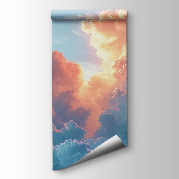 Blue sky with clouds