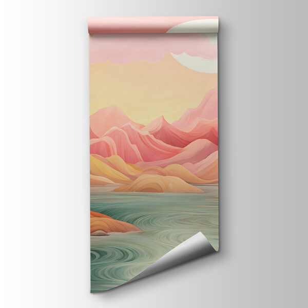 River running through a valley River running through a valley