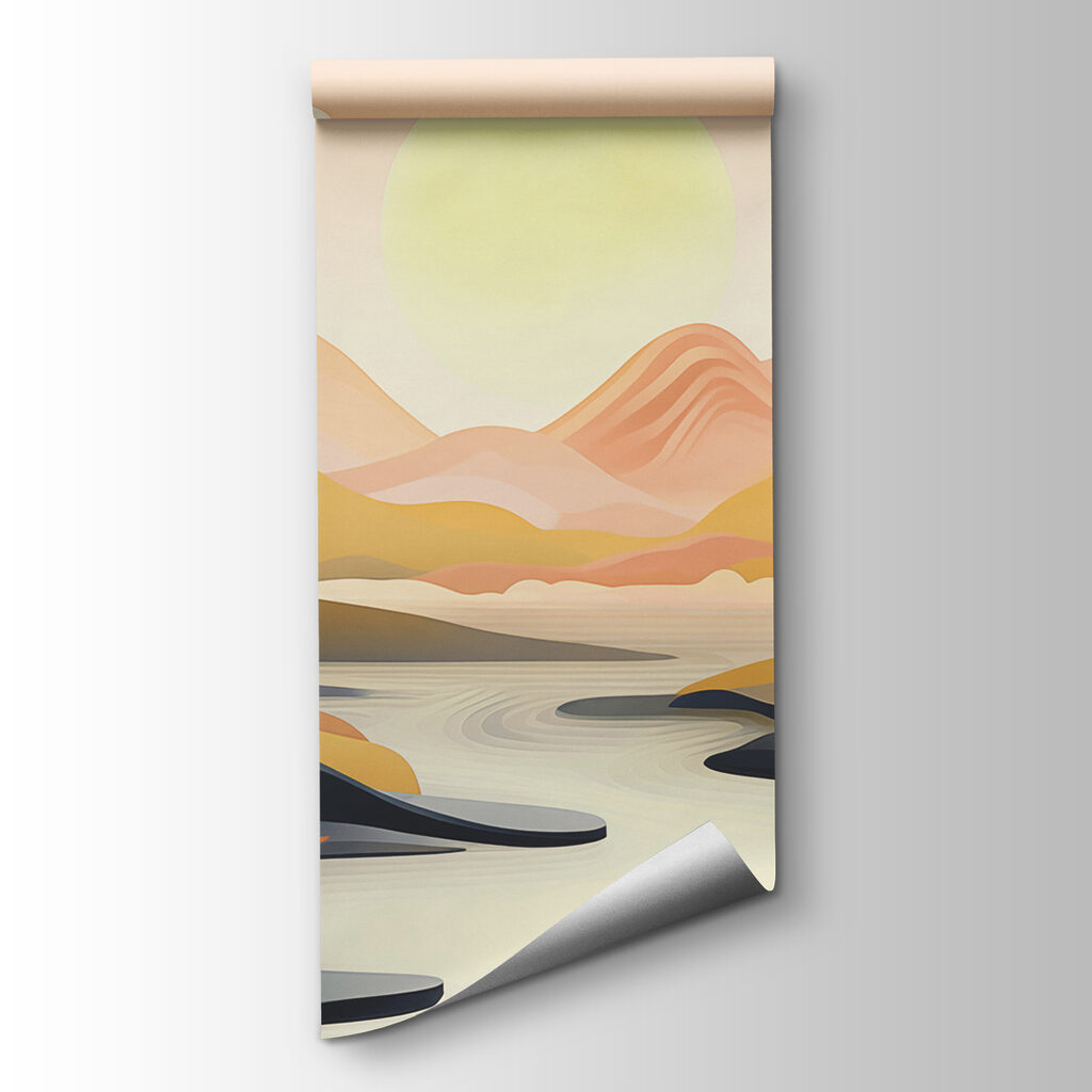 River running through a valley River running through a valley