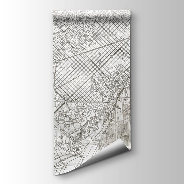 Map of a city Map of a city