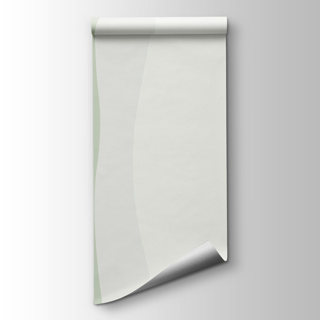 Green and white wavy lines Green and white wavy lines