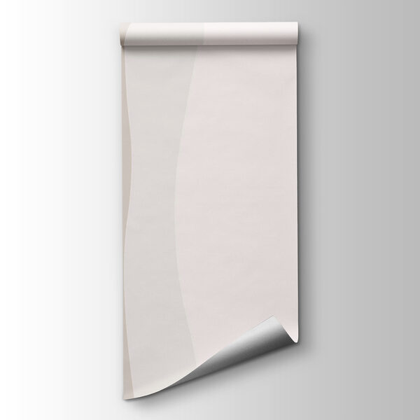 White and brown wavy lines