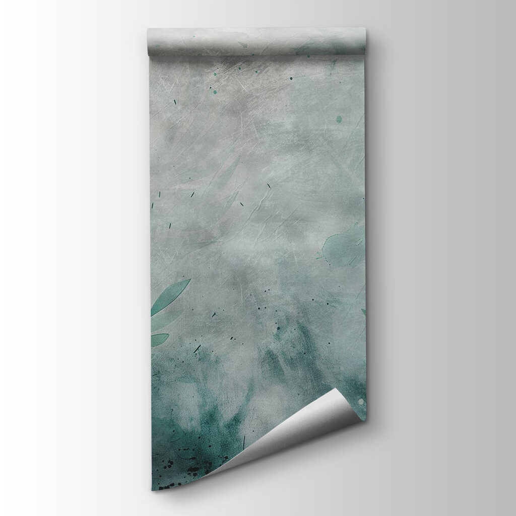 Wall with green leaves Wall with green leaves