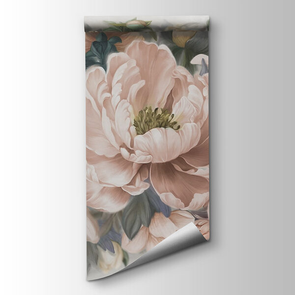 Delicate blooms in soft pastel hues