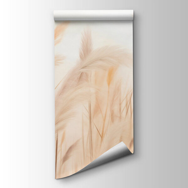 Soft grasses in gentle breeze