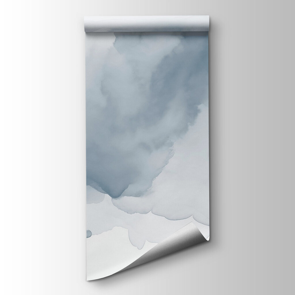 Soft waves of gentle hues