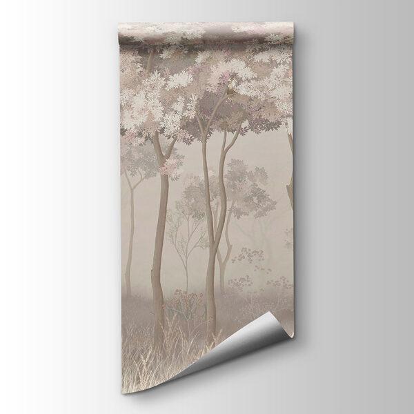 Group of birds in a forest