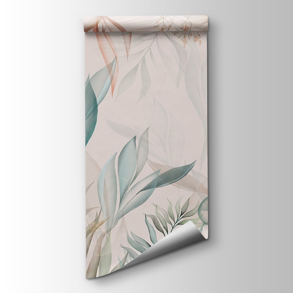 Delicate leaves in soft hues Delicate leaves in soft hues