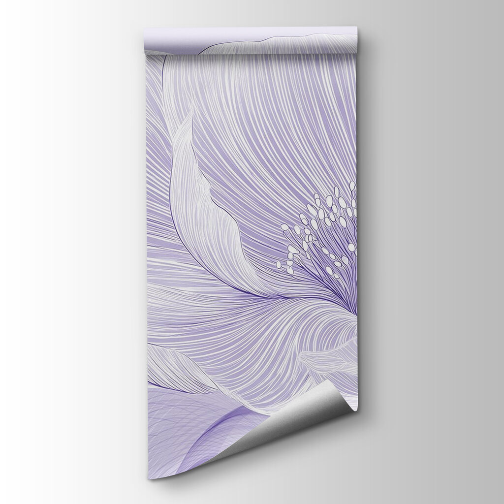 Delicate flower with flowing details Delicate flower with flowing details