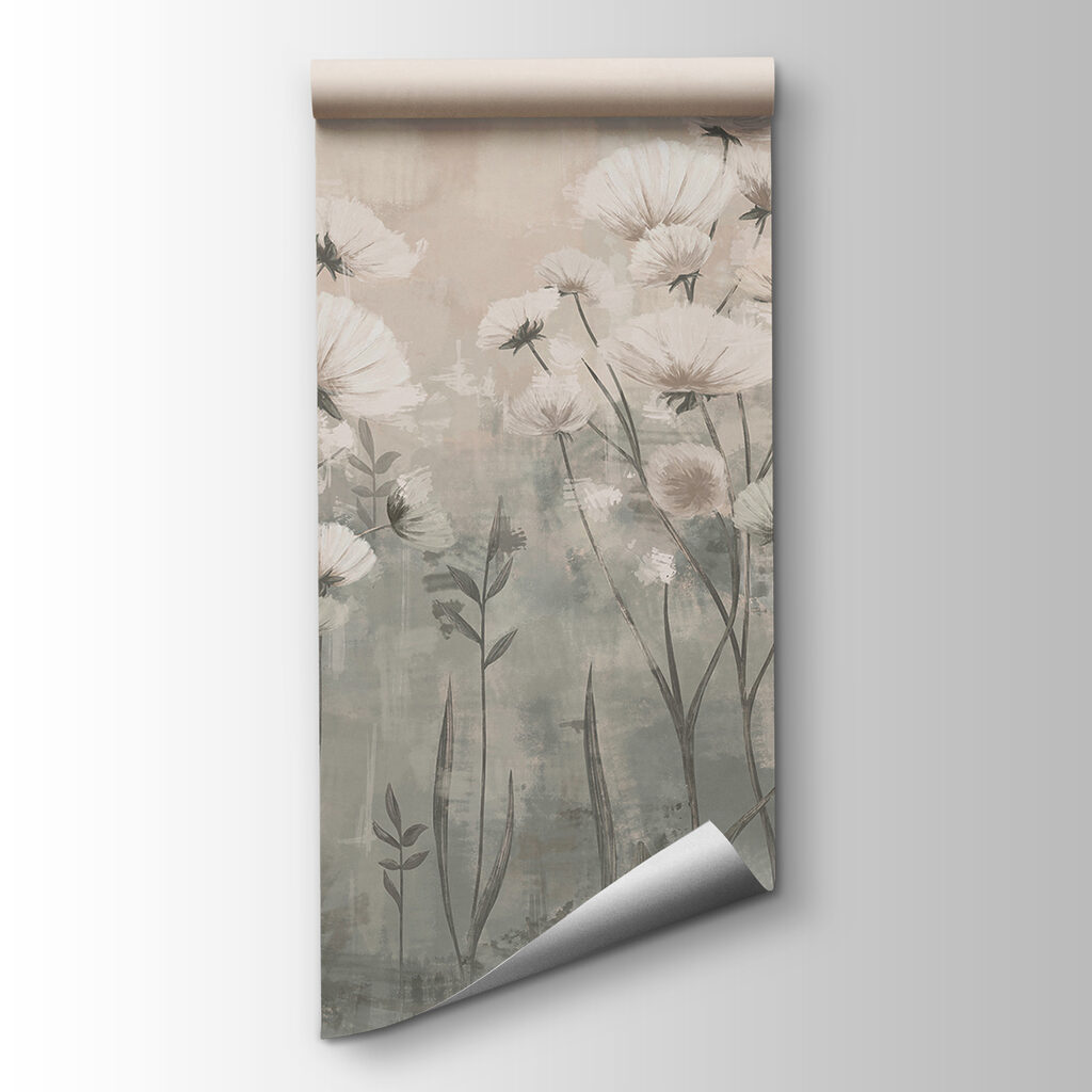 Delicate blossoms in soft tones