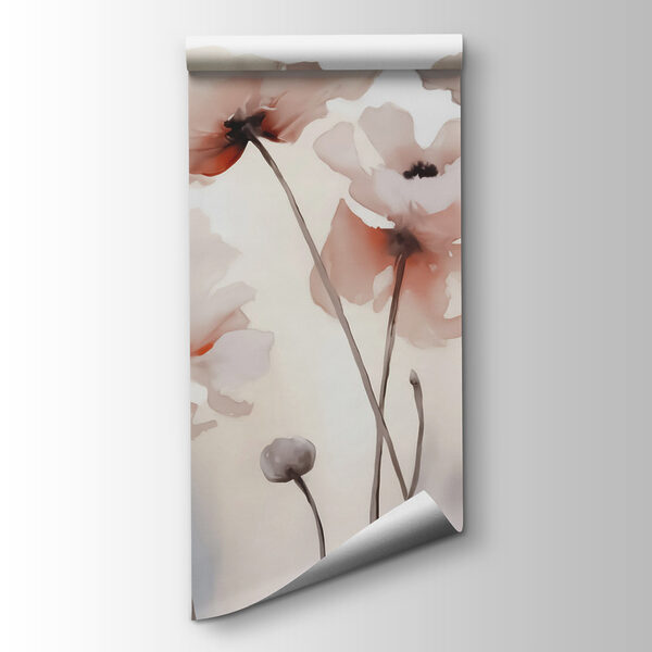 Group of flowers on stems Group of flowers on stems