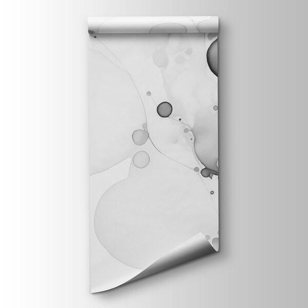 Fluid black and white abstract art Fluid black and white abstract art