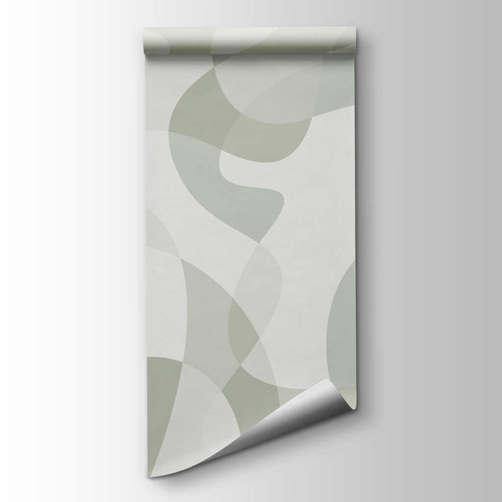 White and grey background with circles White and grey background with circles