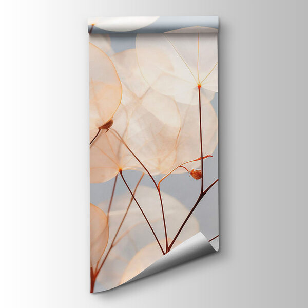 Delicate leaves gently swaying in light