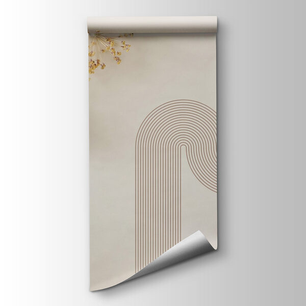 Wall with a bunch of dandelions