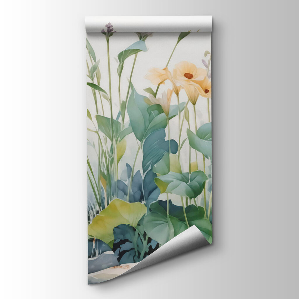 Painting of flowers and plants Painting of flowers and plants