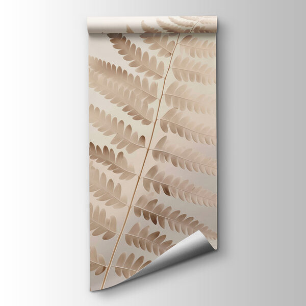 Delicate fern leaves in soft light