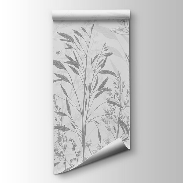 Delicate silhouettes of nature's beauty