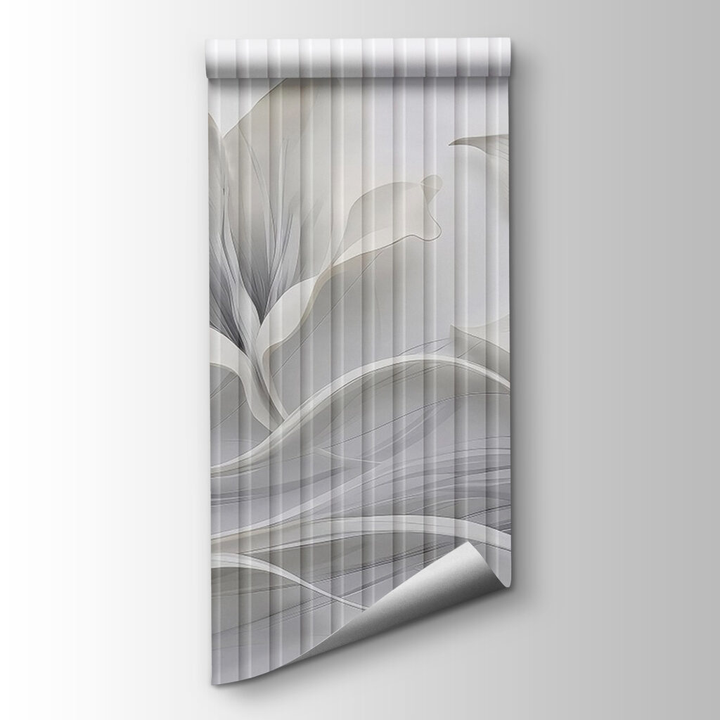 Elegant floral design with flowing patterns Elegant floral design with flowing patterns