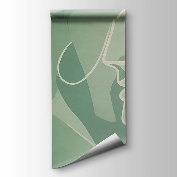 Drawing of a woman's face Drawing of a woman's face