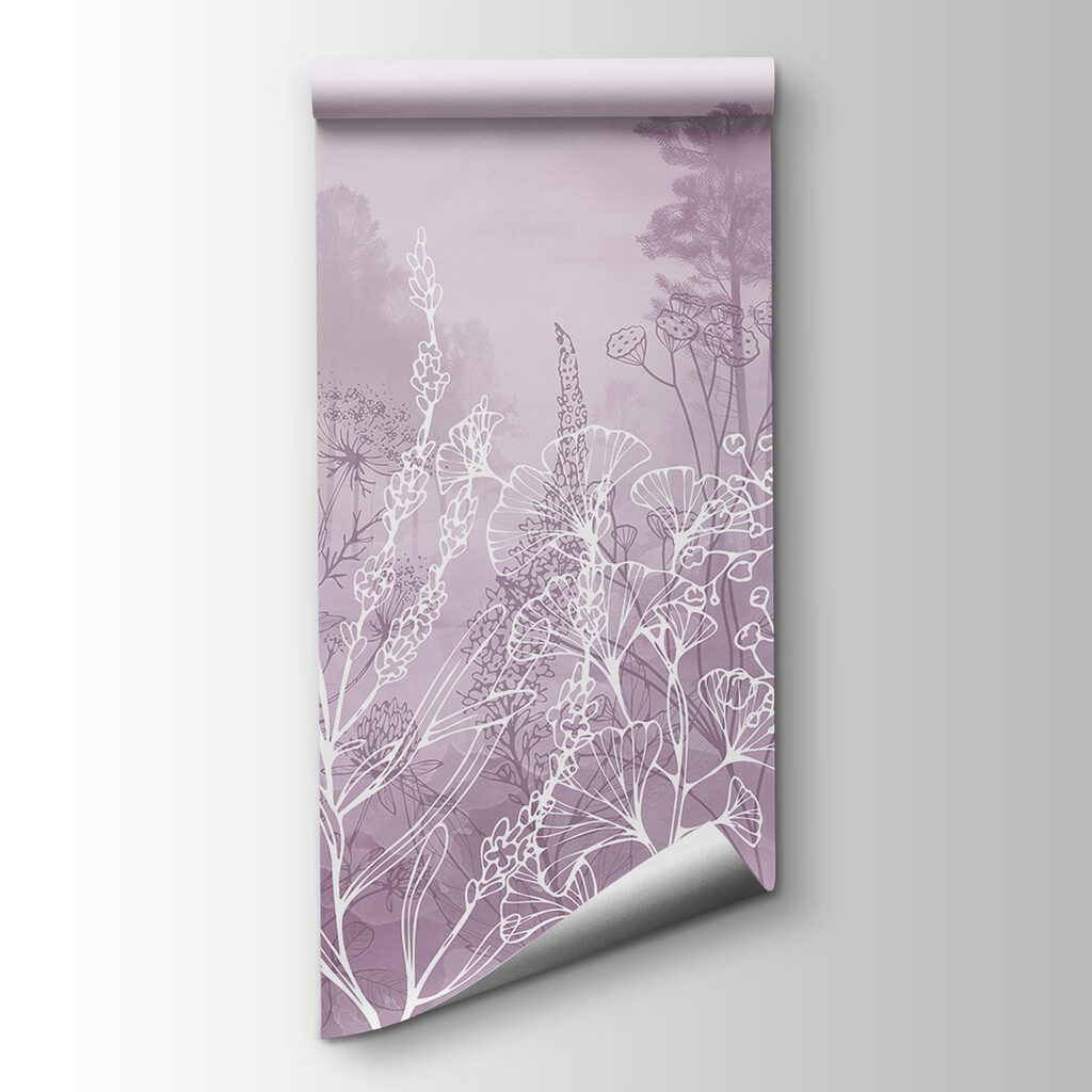 Drawing of a forest
