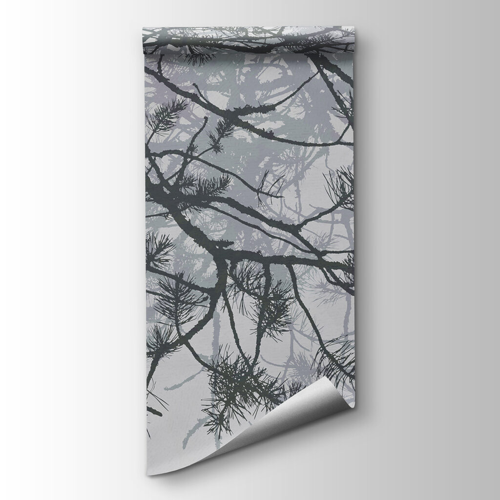 Tree branches with needles