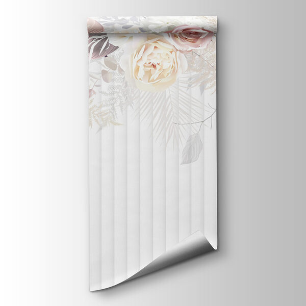 White and pink flowers White and pink flowers