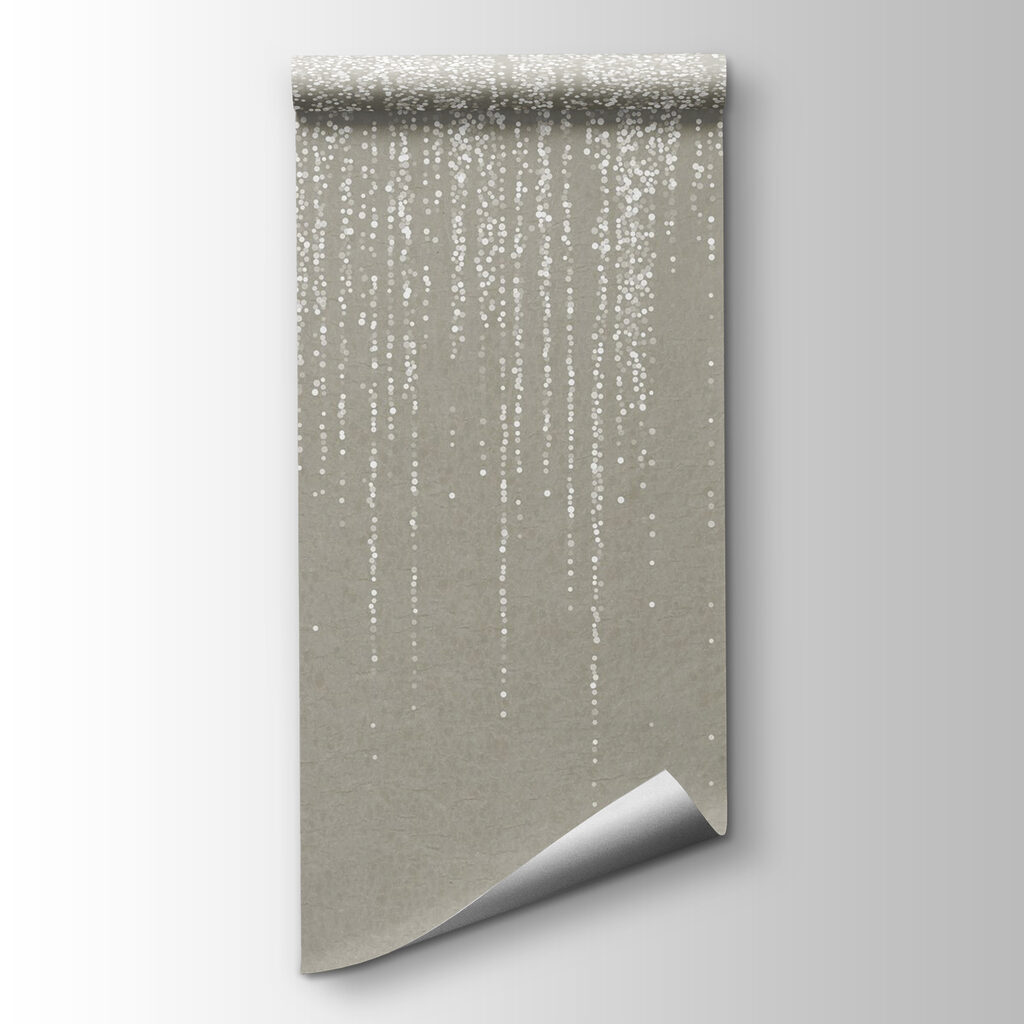 White specks on a grey surface White specks on a grey surface