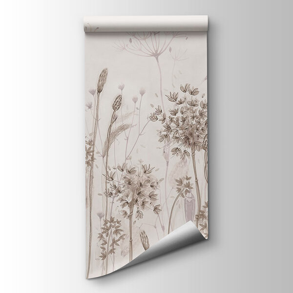 Drawing of flowers and plants