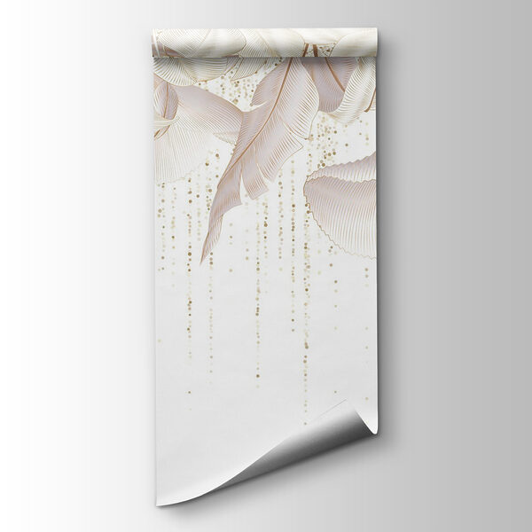 Delicate leaves with subtle textures Delicate leaves with subtle textures