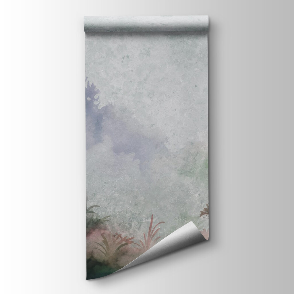 Painting of trees and plants Painting of trees and plants