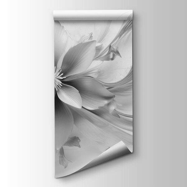 Flower with leaves and petals