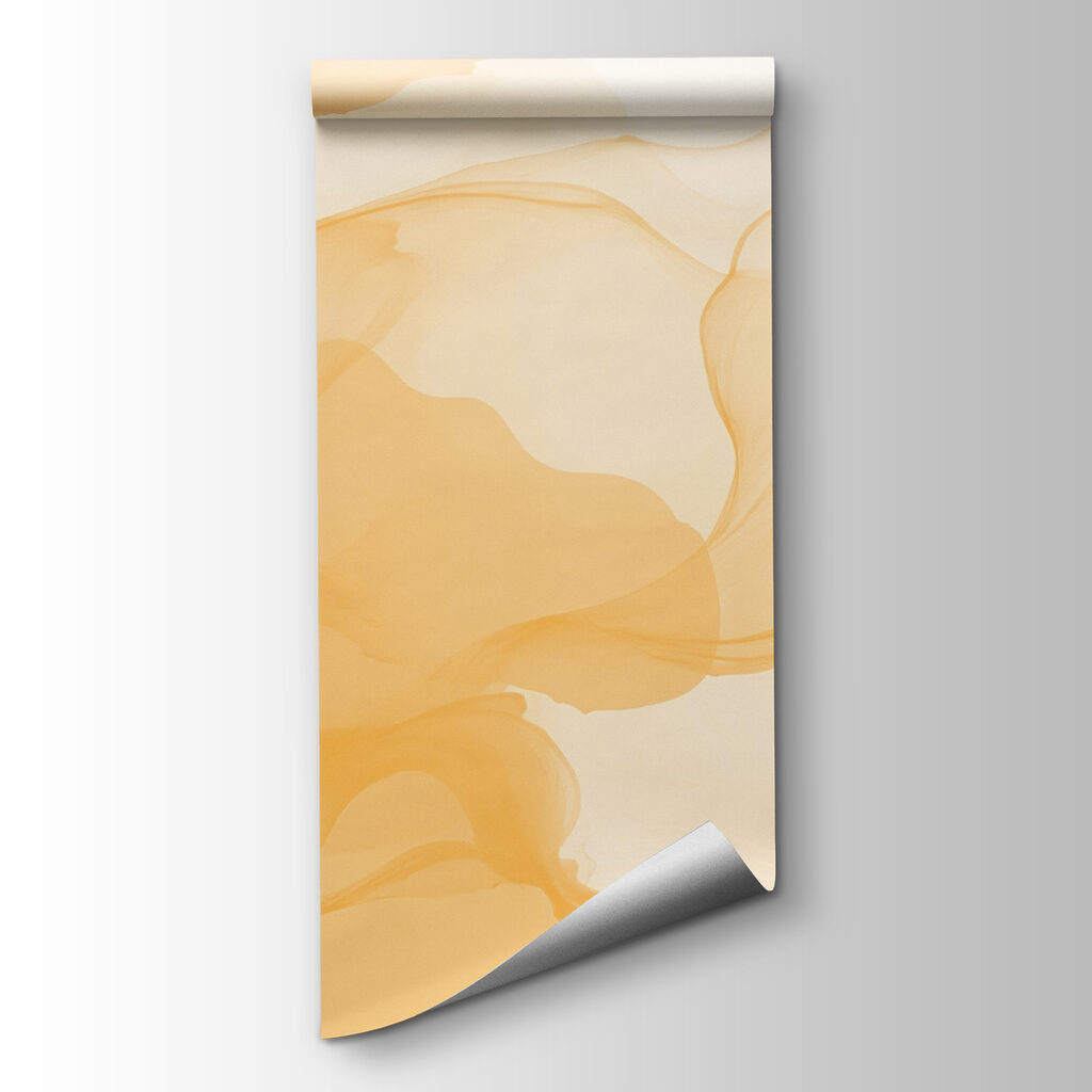 Soft waves of warm hues blending Soft waves of warm hues blending