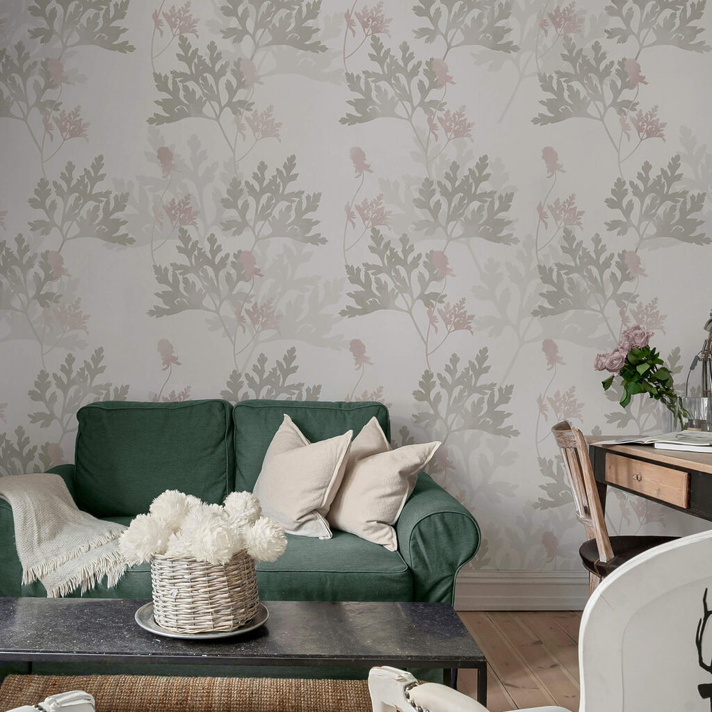 A levelek és virágok mintázata