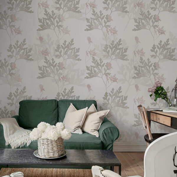 A levelek és virágok mintázata