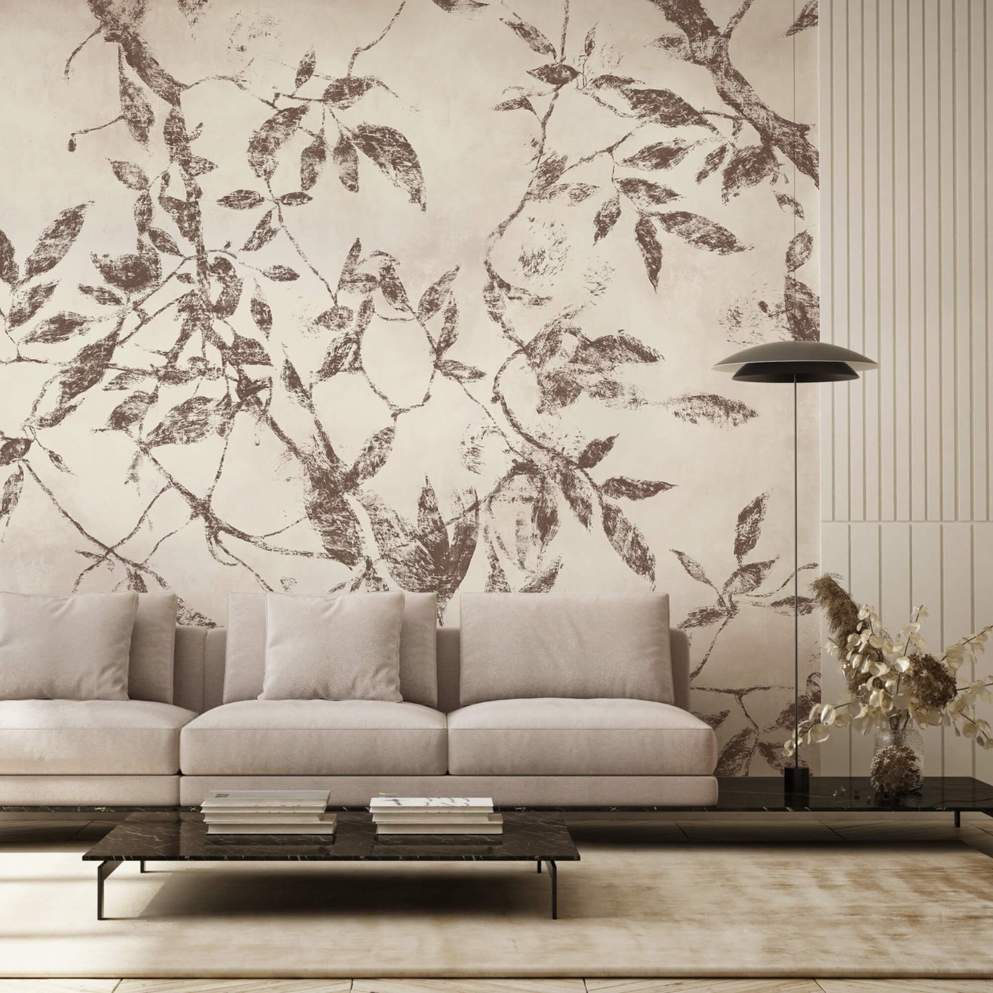 - Finom levelek puha háttér előtt