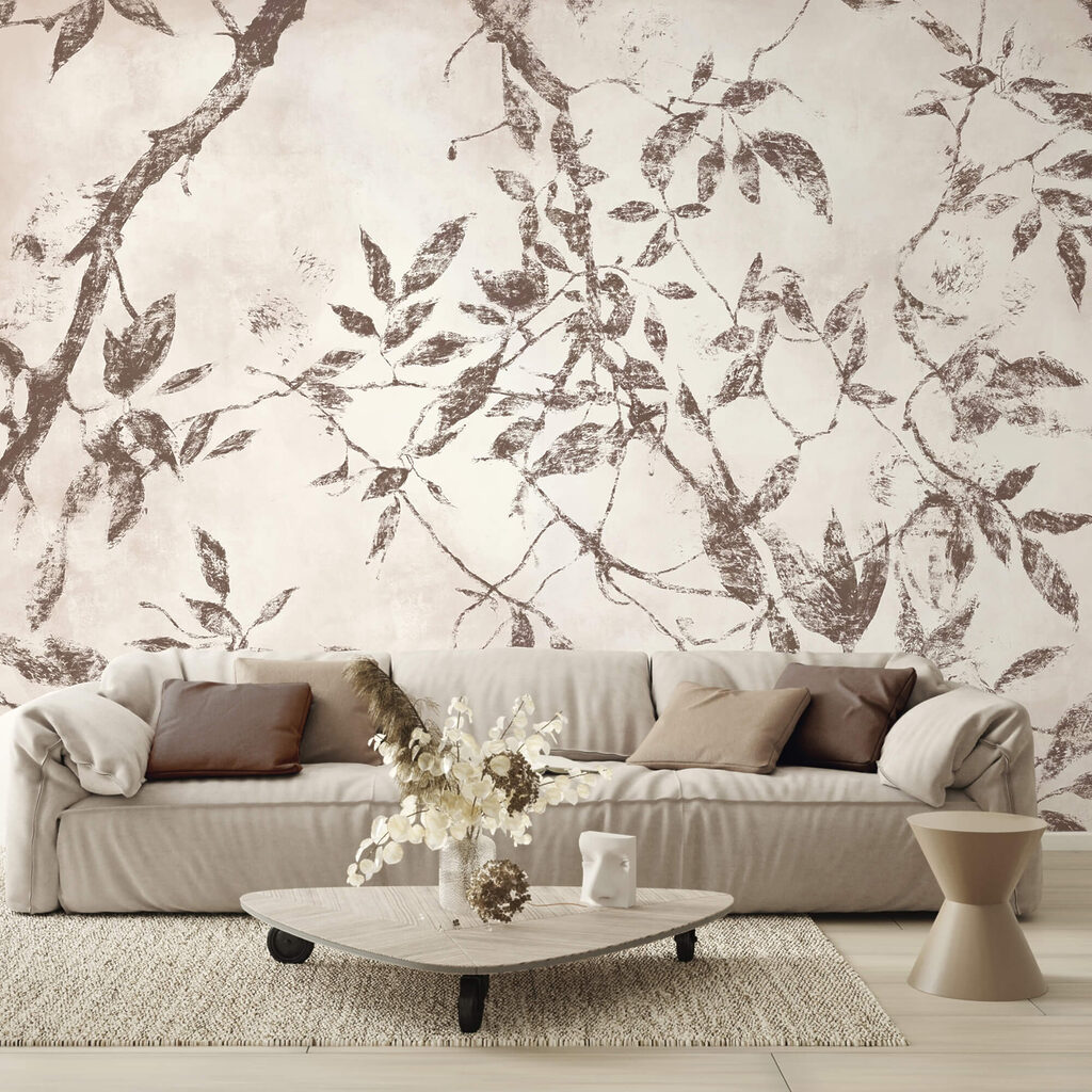 - Finom levelek puha háttér előtt