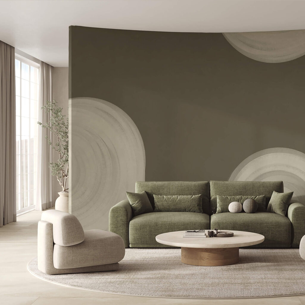 Fehér, kavargó tárgy barna háttér előtt Fehér, kavargó tárgy barna háttér előtt