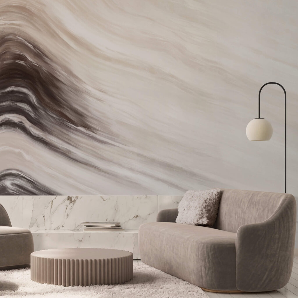 Absztrakt hullámok lágy árnyalatokban Absztrakt hullámok lágy árnyalatokban