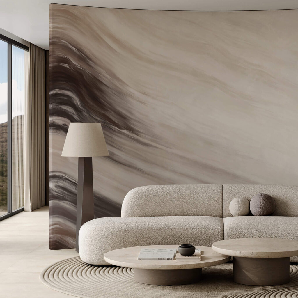 Absztrakt hullámok lágy árnyalatokban Absztrakt hullámok lágy árnyalatokban