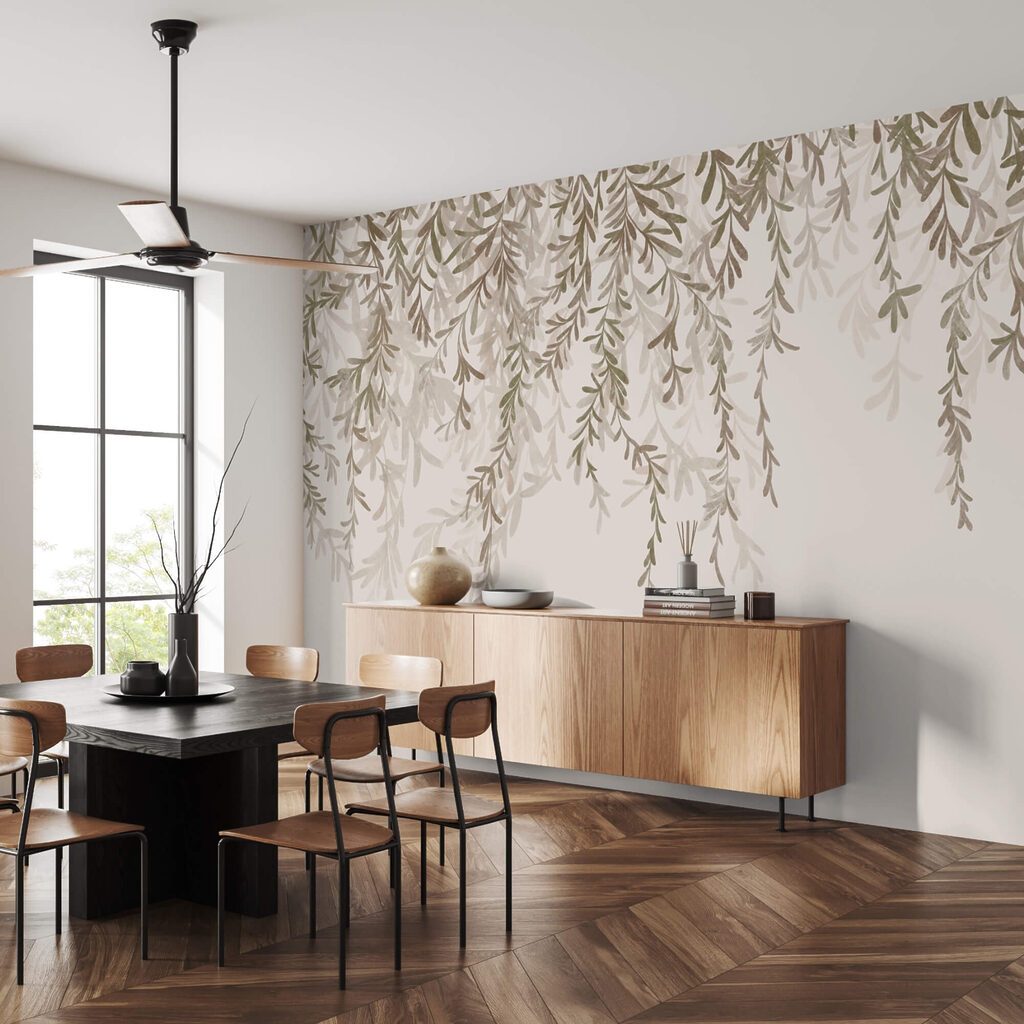 Finom levelek lágy árnyalatokban