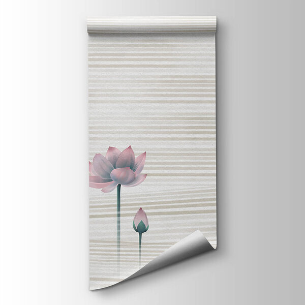 Serene blooms on gentle waves Serene blooms on gentle waves